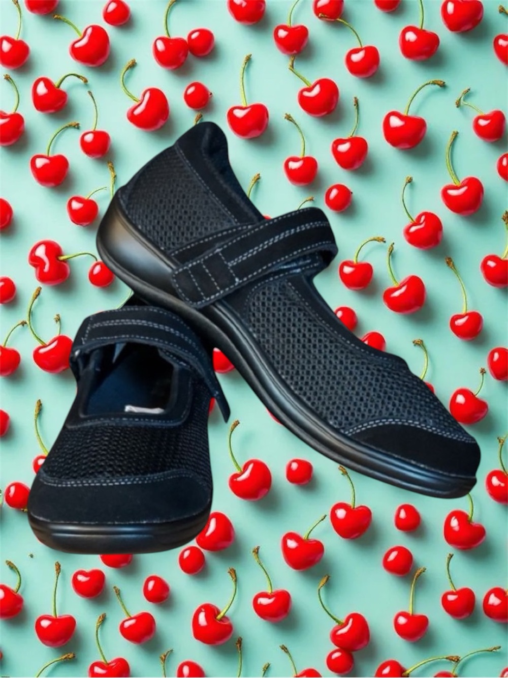 Orthofeet NWT Orthotic Retro Balletcore Grandmacore Eclectic Grandpa Shoes 8